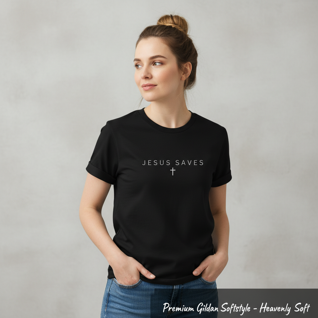 Jesus Saves T-Shirt__space