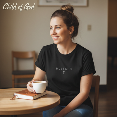 Blessed Cross T-Shirt__use