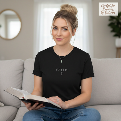Faith Cross T-Shirt__use