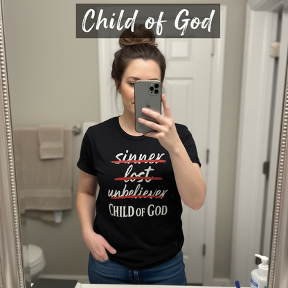Child of God Identity T-Shirt_mirror_selfie