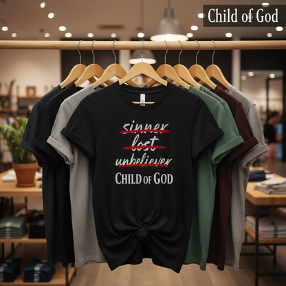 Child of God Identity T-Shirt_boutique_rack