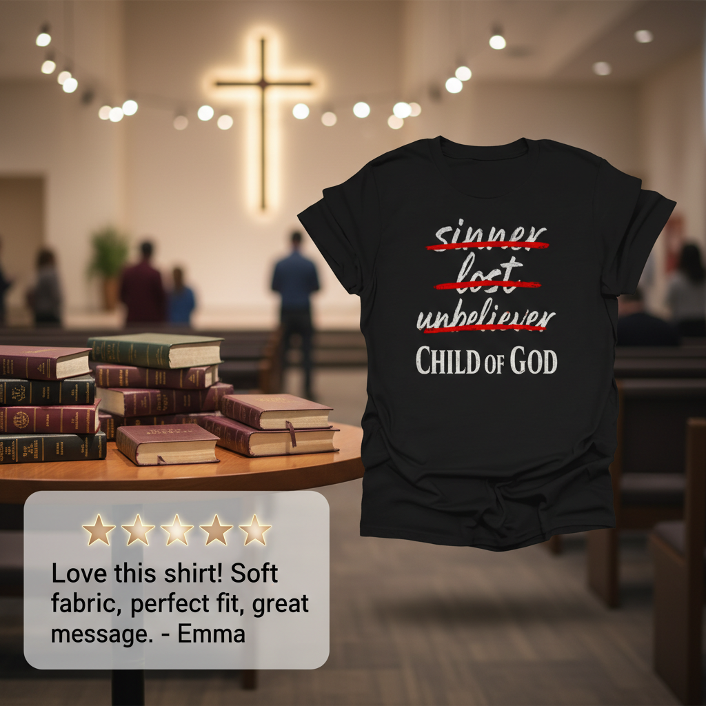 Child of God Identity T-Shirt_review