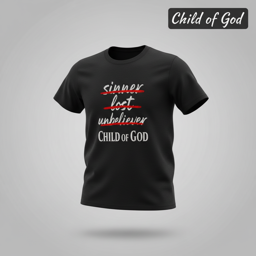 Child of God Identity T-Shirt_3d_float