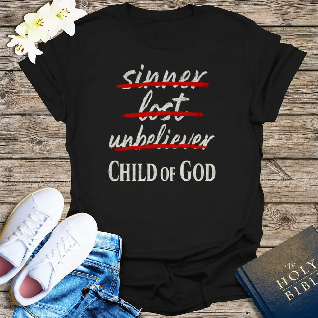 Child of God Identity T-Shirt_triple_model