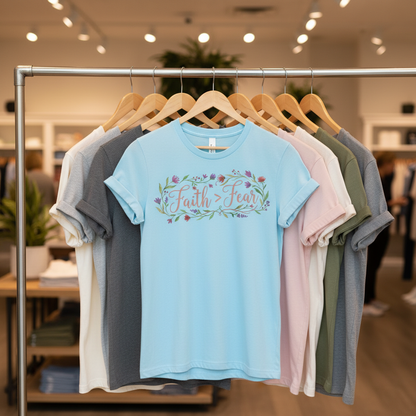Faith Over Fear T-Shirt_boutique_rack