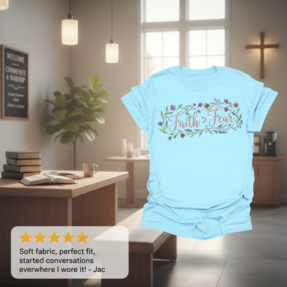 Faith Over Fear T-Shirt_review