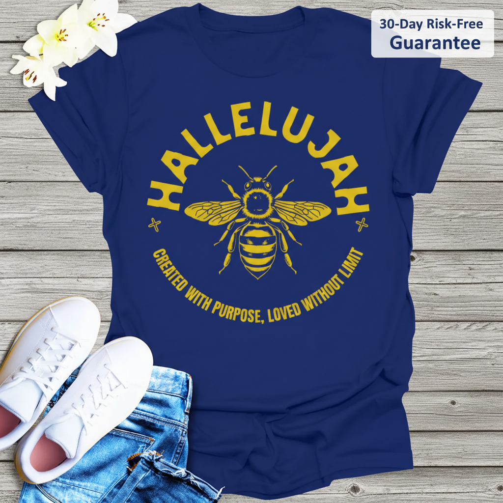 Hallelujah Bee Purpose T-Shirt_clean