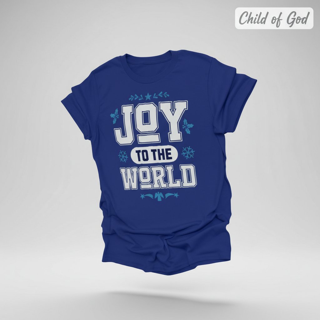 Joy to the World T-Shirt_3d_float