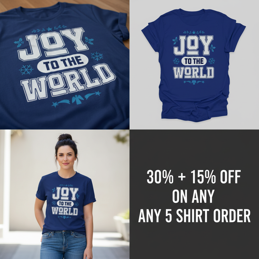 Joy to the World T-Shirt_4_panel