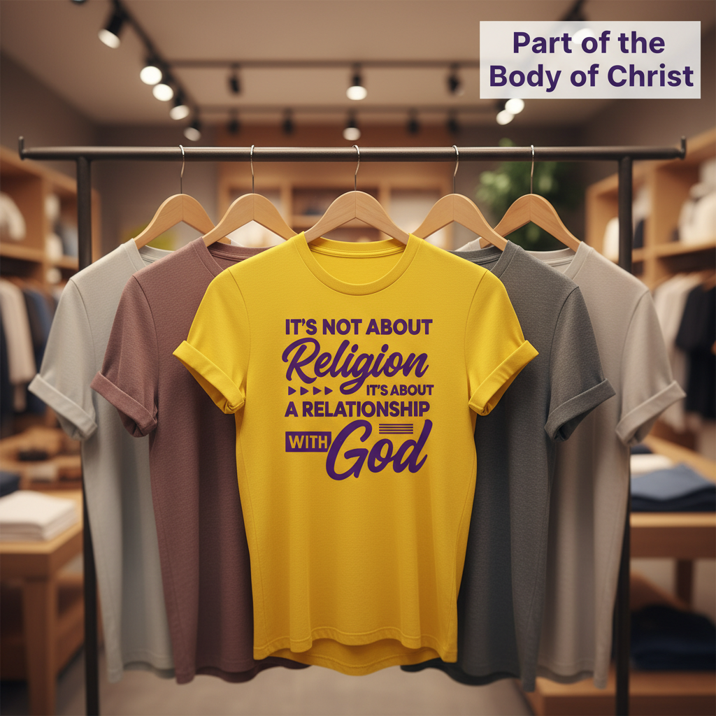 Relationship with God T-Shirt_boutique_rack