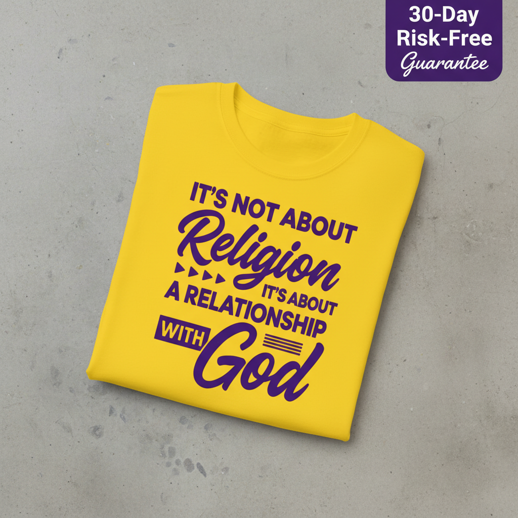 Relationship with God T-Shirt_fold_tilt