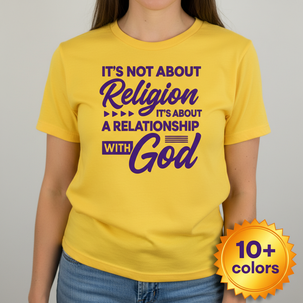 Relationship with God T-Shirt_badge