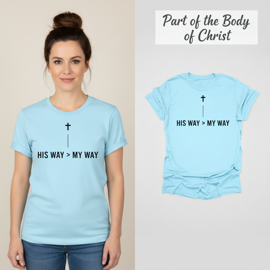 His Way > My Way T-Shirt_model_flat