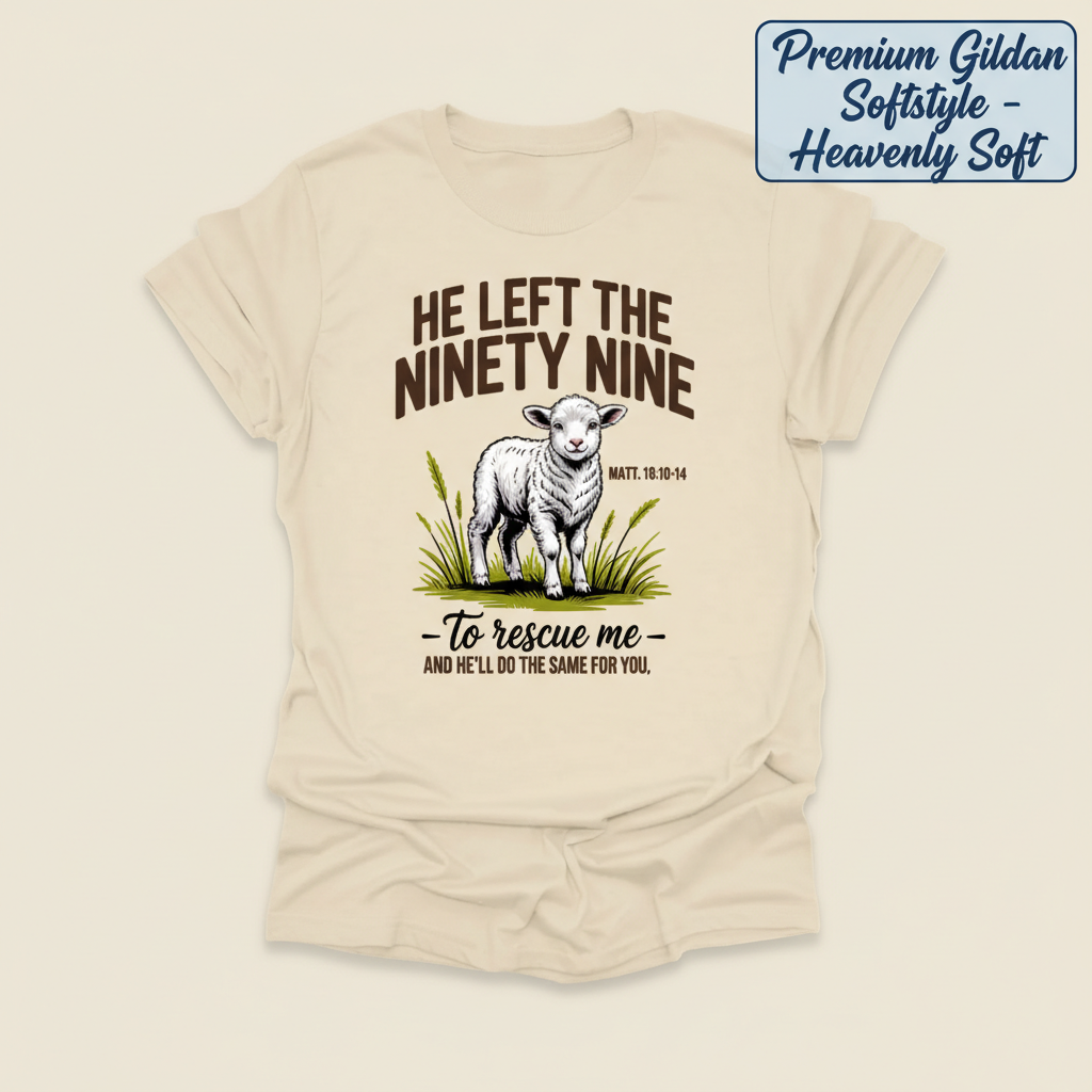 He Left the Ninety-Nine T-Shirt_clean