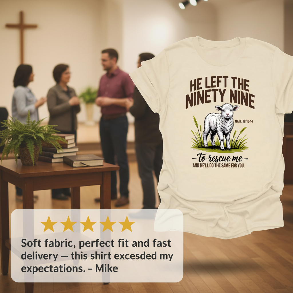 He Left the Ninety-Nine T-Shirt_review
