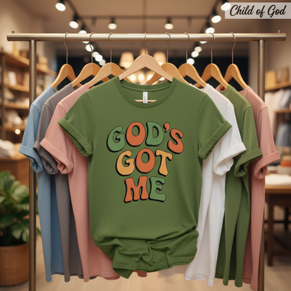God's Got Me T-Shirt_boutique_rack