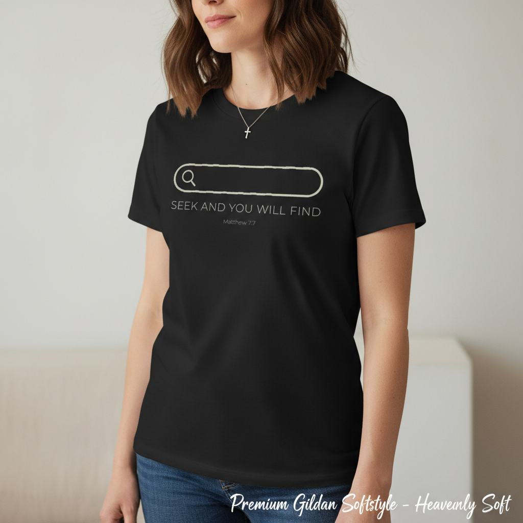 Seek and You Will Find T-Shirt__space