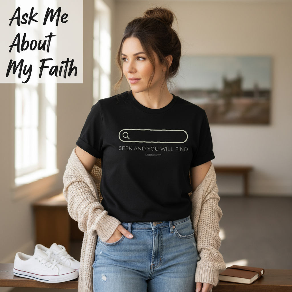 Seek and You Will Find T-Shirt__pair