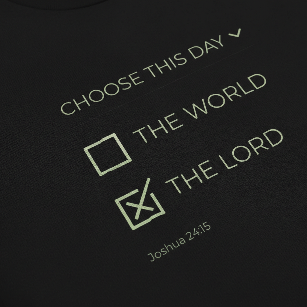Choose The Lord T-Shirt__detail