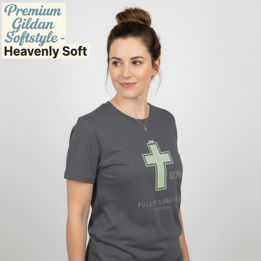 Fully Charged in Christ T-Shirt__benefit
