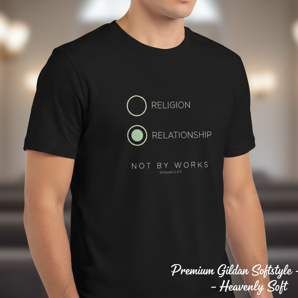 Relationship Over Religion T-Shirt__space
