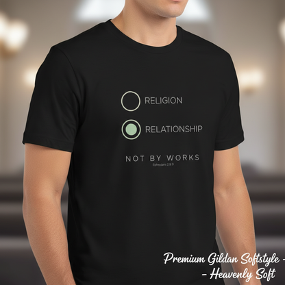 Relationship Over Religion T-Shirt__space