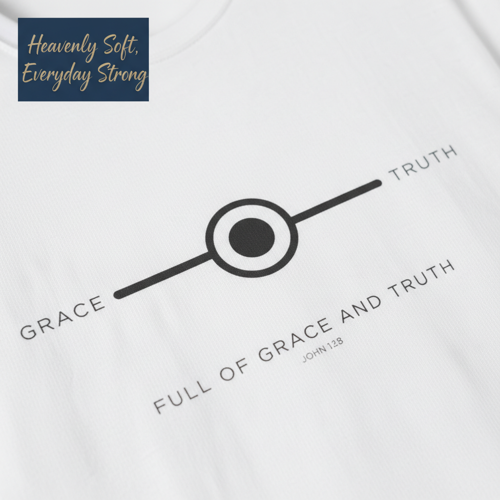 Grace and Truth Balance T-Shirt__detail