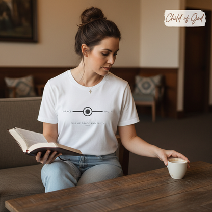 Grace and Truth Balance T-Shirt__use
