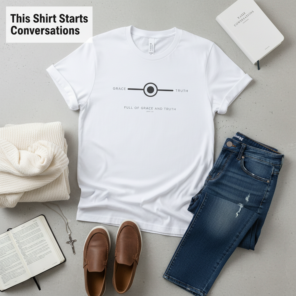 Grace and Truth Balance T-Shirt__pair