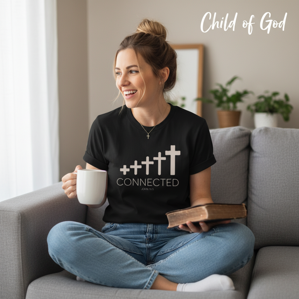Connected in Christ T-Shirt__use