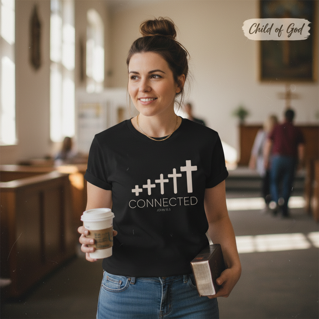 Connected in Christ T-Shirt__lifestyle