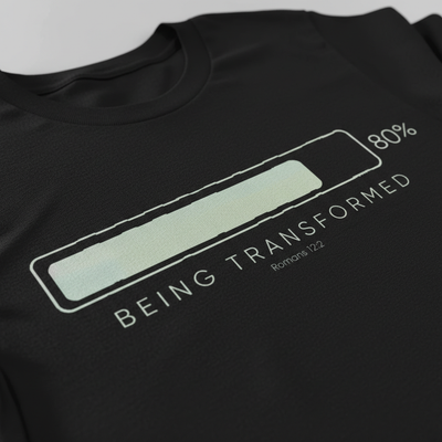 Being Transformed Progress T-Shirt__detail