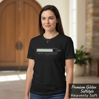 Being Transformed Progress T-Shirt__space