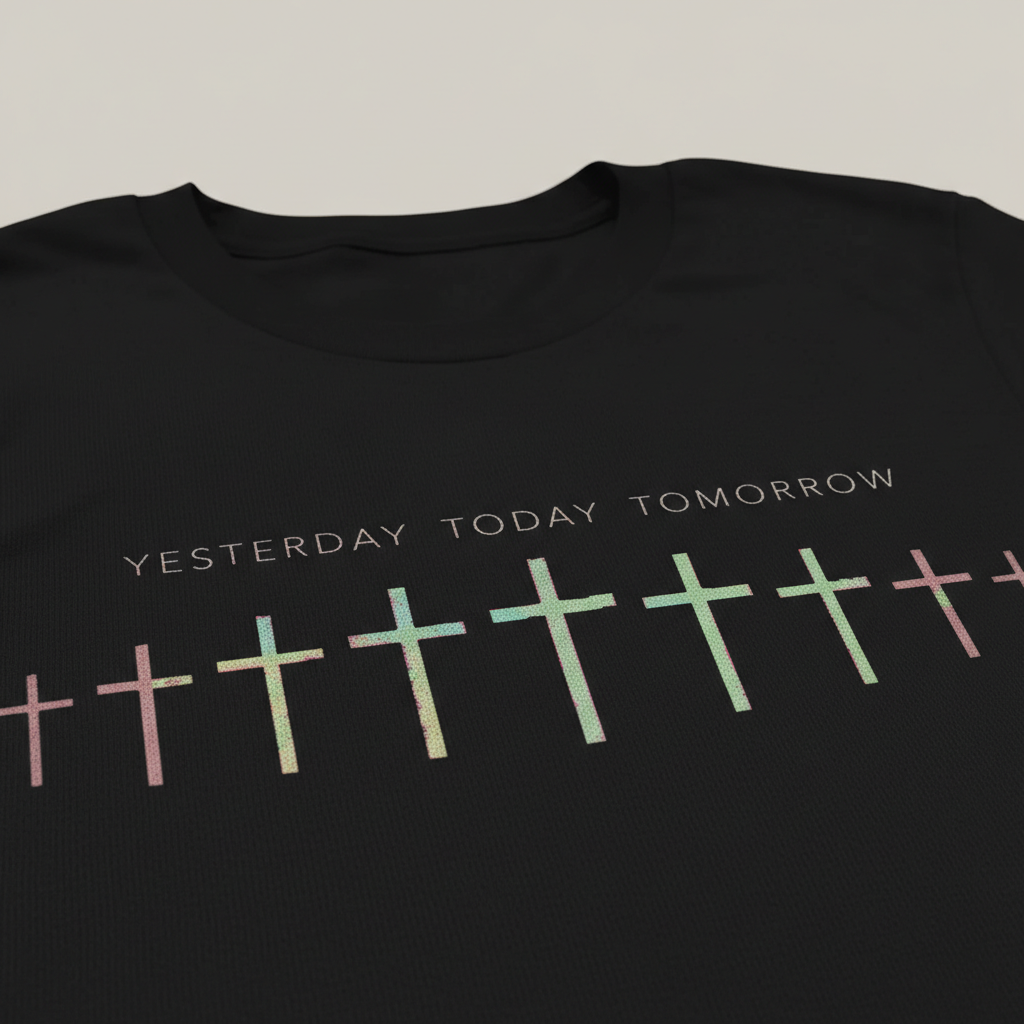 Yesterday Today Tomorrow T-Shirt__detail