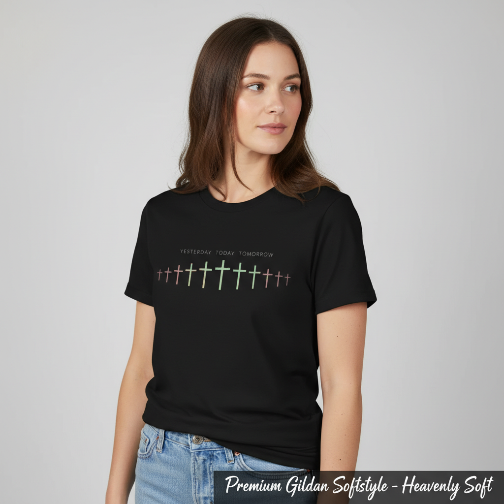 Yesterday Today Tomorrow T-Shirt__space
