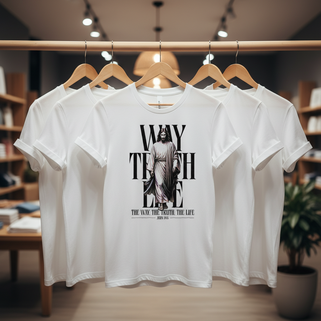 Walk With Grace T-Shirt_boutique_rack