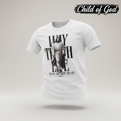 Walk With Grace T-Shirt_3d_float
