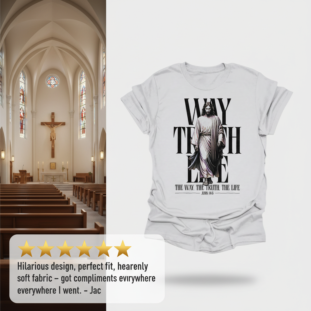 Walk With Grace T-Shirt_review