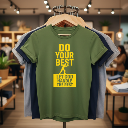 Let God Handle the Rest T-Shirt_boutique_rack