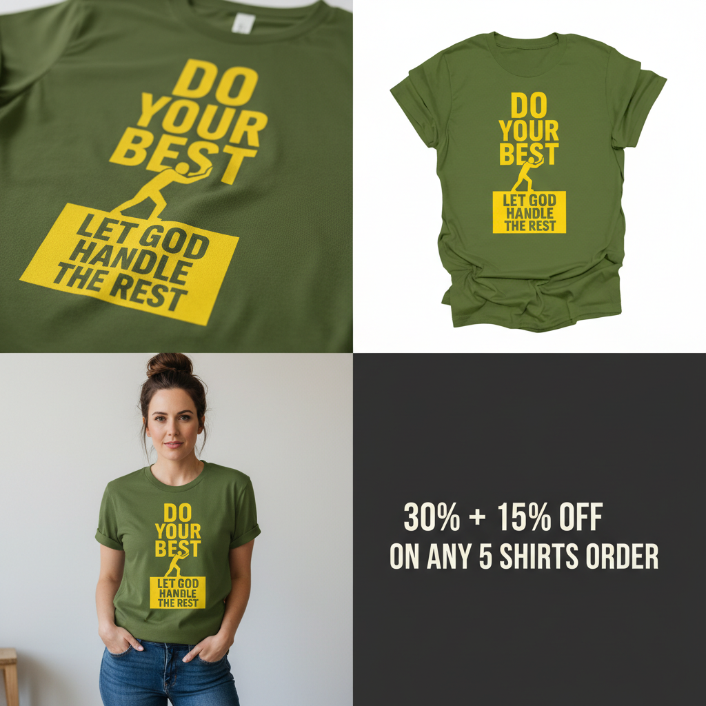 Let God Handle the Rest T-Shirt_4_panel