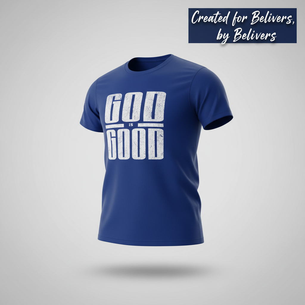 God Is Good T-Shirt_3d_float