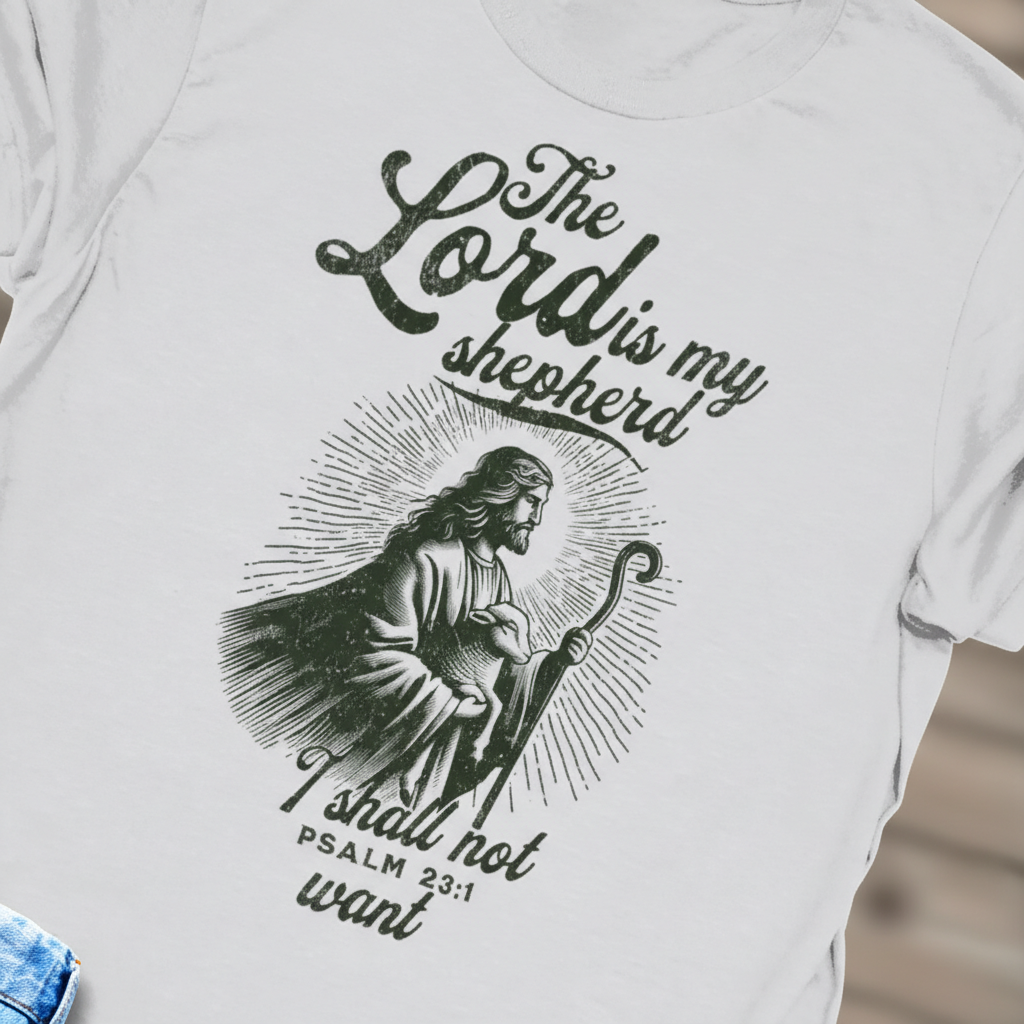 The Lord Is My Shepherd T-Shirt_extreme_za