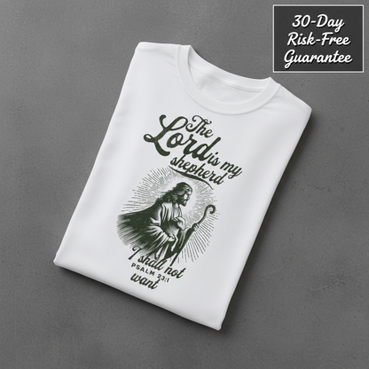 The Lord Is My Shepherd T-Shirt_fold_tilt