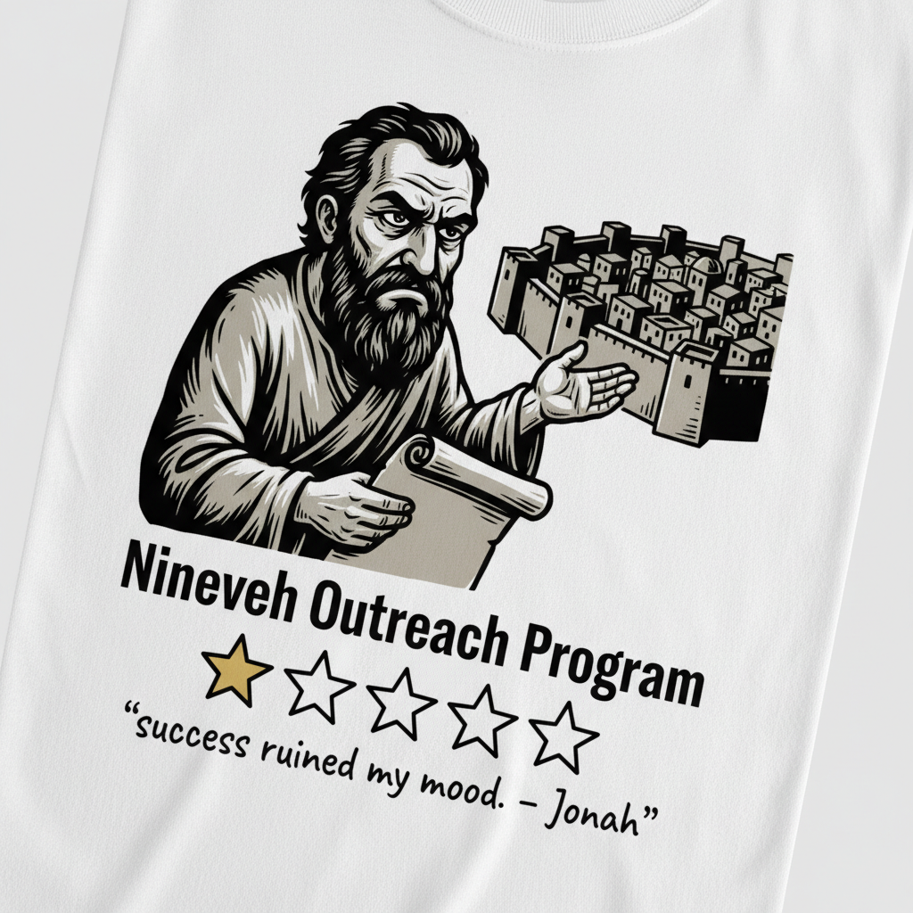 Nineveh Outreach Review T-Shirt_extreme_za