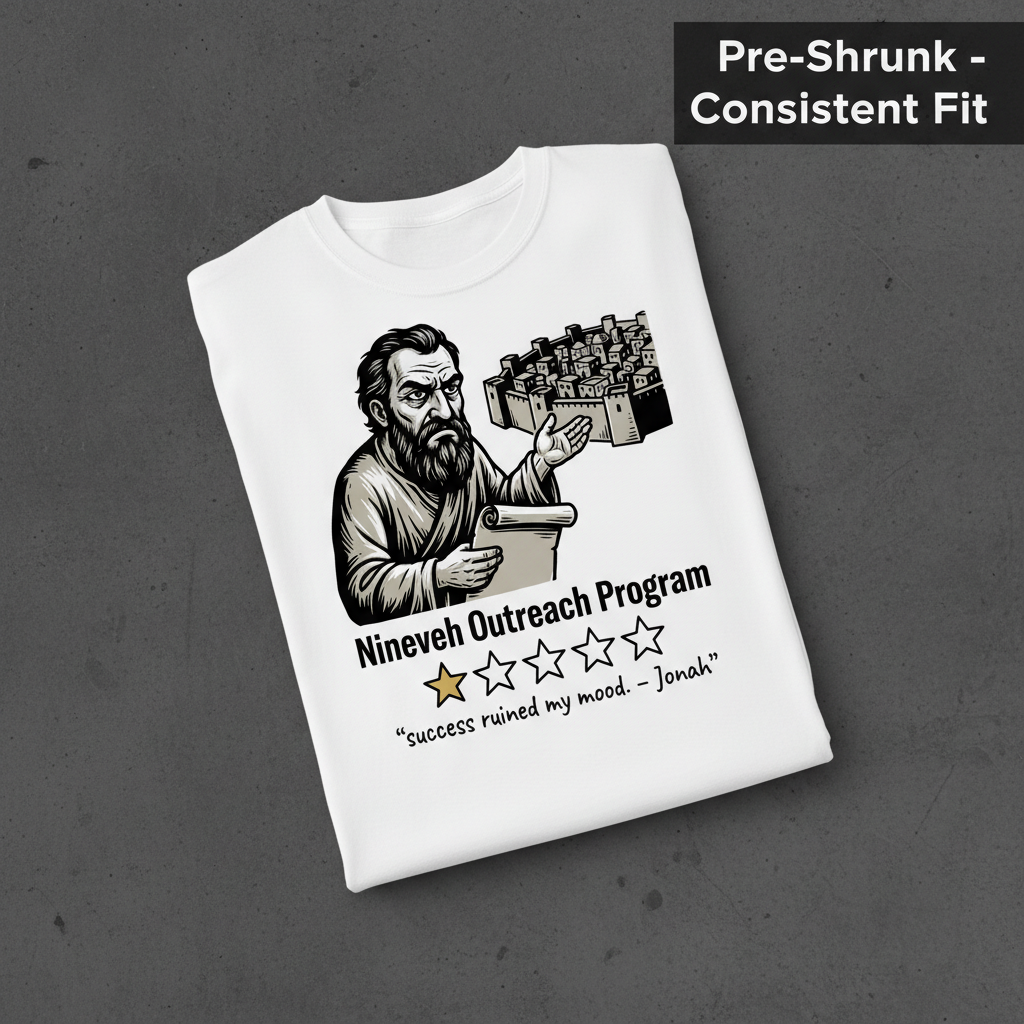 Nineveh Outreach Review T-Shirt_fold_tilt