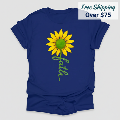 Sunflower Faith T-Shirt_clean