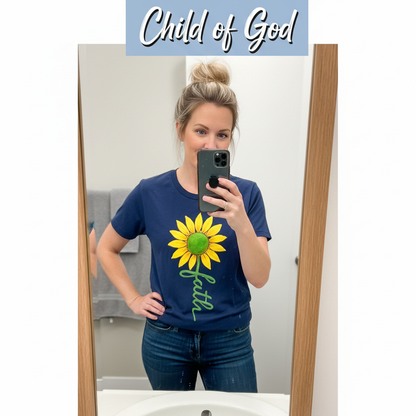 Sunflower Faith T-Shirt_mirror_selfie