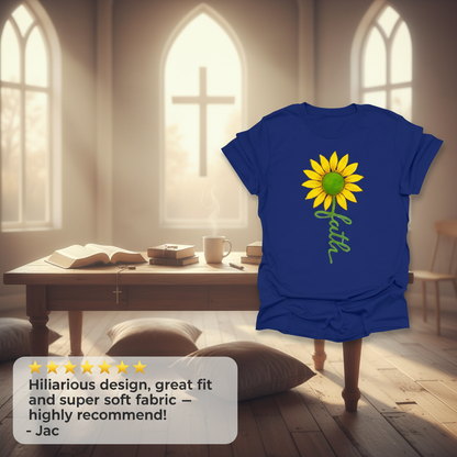 Sunflower Faith T-Shirt_review