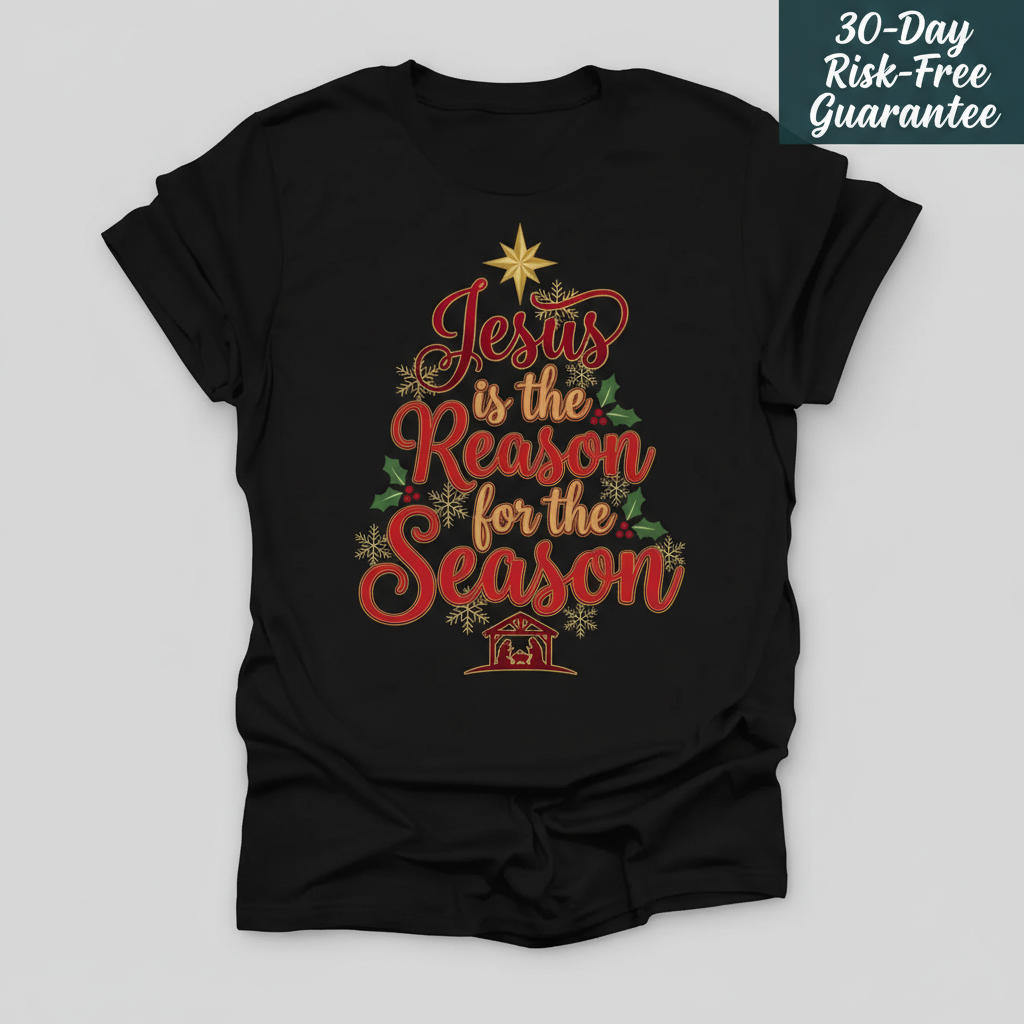 Jesus Is the Reason T-Shirt_clean