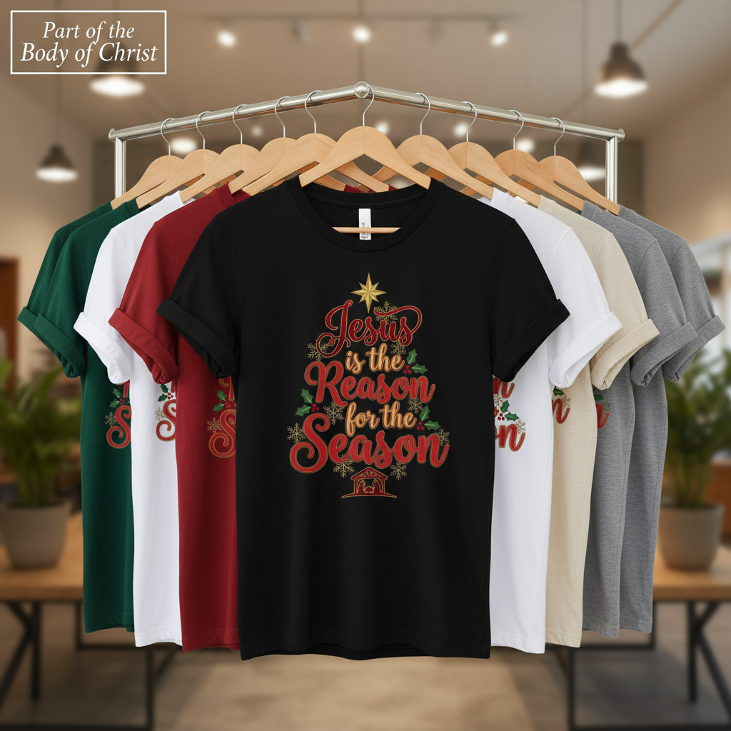 Jesus Is the Reason T-Shirt_boutique_rack